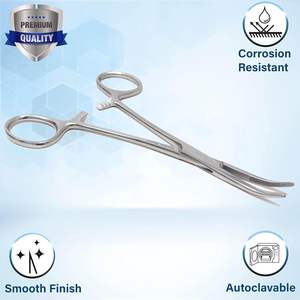Forceps Kelly chirurgical allemand en acier inoxydable à usage médical durable certifié CE taille personnalisée bon prix - Product Image 4
