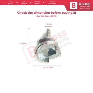 สล็อตแท็บทรงกระบอกล็อคจุดระเบิดแบบ BSP12สำหรับ4A1905855 357905855B - Product Image 5