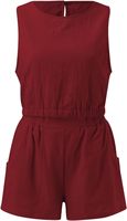 Sommer Damen 2-teiliges Baumwoll-Leinen Anti-Schrumpf Cartoon-Print High Street Locker Sitzender Rundhals Ärmelloses Crop Tank Top
