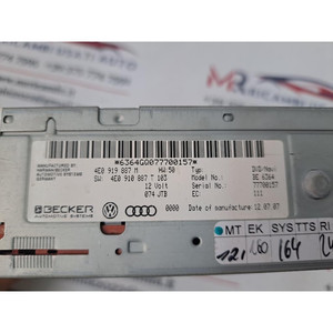 Lecteur DVD Audi A5 Berlina Série (8T3) 4E0919887M (07>17) - Product Image 5