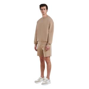 Conjunto Deportivo Moderno para Hombre, Sudadera de Cuello Redondo y Pantalones Jogger, 470 GSM, Algodón French Terry, Traje Casual para Fitness, Marca Privada OEM - Product Image 2