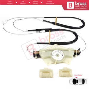 Kit de réparation de lève-vitre BWR410, porte avant droite pour Passat B5 B5.5 3B 3BG Superb MK1 B5 3U 3B1837462 - Product Image 3