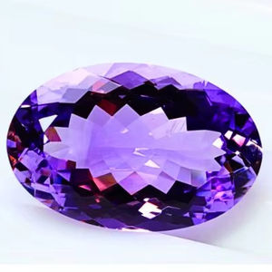 Piedra Preciosa de Amatista Natural Facetada de 14x10 mm - Gemas de Amatista de Forma Ovalada - Piedra de Cuarzo Suelta de Grado AA Disponible al por Mayor - Product Image 1