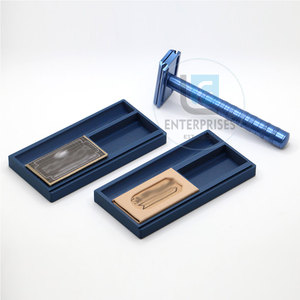 Maquinillas de Afeitar de Seguridad de Acero Inoxidable de Alta Calidad con Agarre Antideslizante, Reutilizables y Duraderas, Nuevo Diseño, Gran Venta - Product Image 5