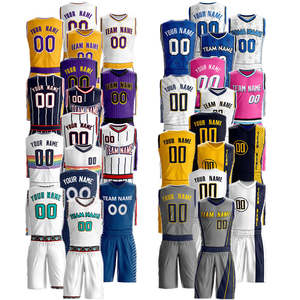 เครื่องแบบลูกบาสเก็ตบอลใส่ได้ตามต้องการพร้อมหมายเลขชื่อทีมและชื่อผู้เล่น - Product Image 6