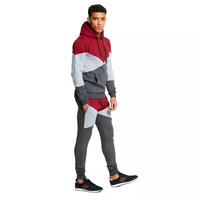 Yüksek Kalite Özel Baskılı Sonbahar Erkek %100 Pamuk Karışımlı Kapüşonlu Rüzgar Geçirmez Su Geçirmez Düz Renk Fitness Sweatshirtü