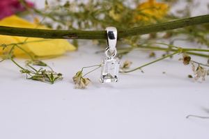 Colgante de Plata de Ley 925 hecho a mano con piedras preciosas naturales Zirconia cúbica encanto de oro amarillo Regalo De Joyería Al por mayor para ella - Product Image 4