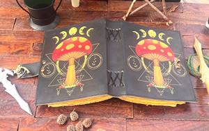 Journal personnalisé en papier de coton de taille A5 fait à la main avec carnet de croquis relié en cuir pleine fleur imprimé UV ArnavLeather pour les Occasions de Diwali - Product Image 3