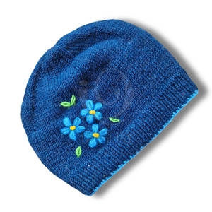 Nouveau style de fabrication pakistanaise Bonnets Broderie Logo personnalisé Bonnets pour adultes - Product Image 3