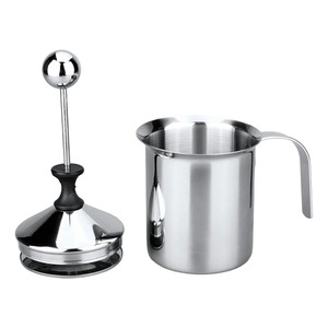Mousseur à lait manuel pour cappuccino traditionnel - Couleurs assorties - Product Image 1