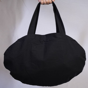 Bolsa de lona de algodón orgánico reutilizable personalizable carrito de la Compra Personalizado de gran capacidad con logotipo personalizado reciclable - Product Image 2