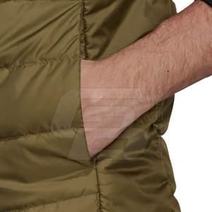 Gilet bouffant sans manches résistant à l'eau pour hommes veste en toile chaude d'hiver en plein air rembourrage en nylon vêtements d'extérieur grande taille - Product Image 6