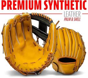 Nouveau design de gants de baseball de haute qualité sur mesure 100% gants de frappeur en cuir PU à vendre 2023 - Product Image 2