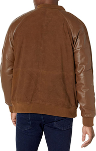 Varsity <b>Jackets</b> Customized Design High Street Fashion Genuine Sheep Leather Letterman Varsity <b>Jackets</b> - Product Image 6