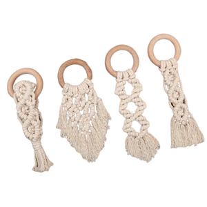 Rond de serviette en macramé de qualité supérieure Design industriel Top Arrivées pour les mariages et les fêtes Vaisselle la plus demandée à bas prix - Product Image 6