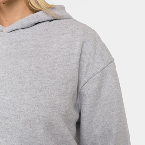 Ensemble de survêtement 2 pièces en molleton 100 % coton de haute qualité, streetwear, couleur unie, sweat-shirt à capuche surdimensionné et pantalon de jogging lourd - Product Image 5