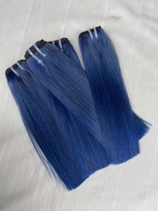 ผมต่อเวียดนามแบบ Super Double Drawn แท้ 100% วัสดุ HD Lace สำหรับวิกผมตรงแบบ Bone Straight ขนาด 8 นิ้ว สีดำ สำหรับผู้หญิง - Product Image 2