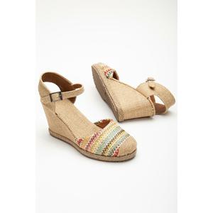 Suins Darrel donna sandali con zeppa scarpe