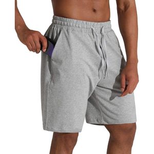 Short de survêtement essentiel pour hommes 100% coton molletonné personnalisé taille élastique court baggy décontracté motif uni pour hommes - Product Image 3