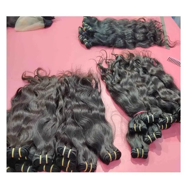 Brasilia nischer Großhandel Best Raw Indian Hair Extensions größte Anbieter von rohem menschlichem Haar in Indien