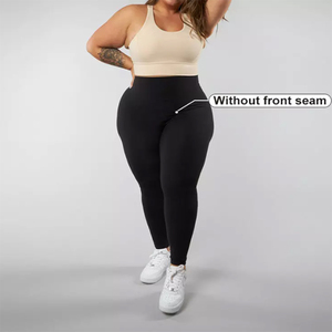 Personalizado 5XL transpirable ligero impermeable entrenamiento Yoga desgaste conjunto para mujeres más tamaño Fitness - Product Image 2