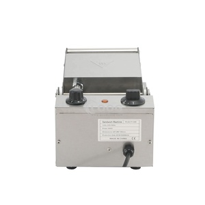 Prensa eléctrica profesional de acero inoxidable antiadherente para hacer sándwiches individuales para el desayuno, el mejor <span class=keywords><strong>Mini</strong></span> uso comercial para coche al aire libre - Product Image 4