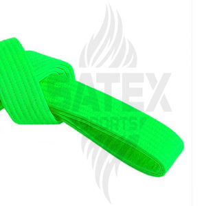 Cinturones de Karate Personalizados al por Mayor de Poliéster/Algodón, Duraderos, Ligeros, Resistentes al Encogimiento, para Adultos, Jiu Jitsu, Judo, Artes Marciales - Product Image 5