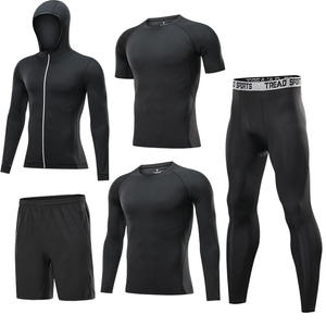 Sweat à capuche élastique pour homme, séchage rapide, respirant et ajusté, livraison DDP - Product Image 5