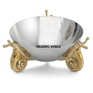 Bol à chocolat en acier inoxydable, design personnalisé, bol à bonbons de luxe, qualité supérieure, nouveau bol à chocolat fantaisie - Product Image 2