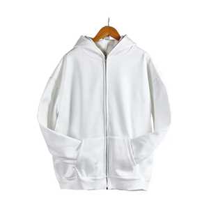 Veste zippée en coton à motif uni pour la mode d'hiver, vêtement d'extérieur confortable et chaud pour le sport, les tenues décontractées, le bureau et les tenues de tous les jours - Product Image 3