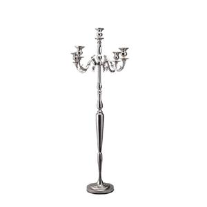 Premium Quality Customised Size Silver Plated Metal Candelabra Candle Holders Home <b>Decorative</b> <b>Lanterns</b> Candle Jars for Hotels - Product Image 4