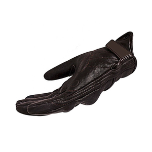 3.7V batterie étanche écran tactile gants chauffants robuste Knuckle hiver thermique moto gants en cuir fait PU matériel - Product Image 3