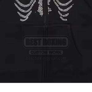 เสื้อฮู้ดผู้ชายผ้าผสมพลอยเทียมผ้าแห้งเร็วสินค้ามาใหม่ - Product Image 6