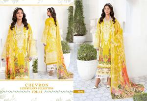 Pure Lawn Cotton and Fancy Patch Work Colección de trajes pakistaníes Ropa india y pakistaní - Product Image 5