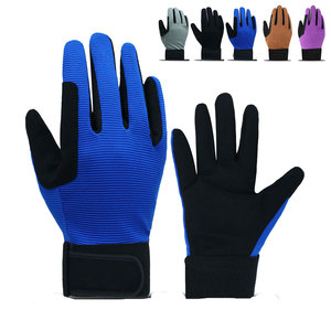 Gants d'équitation pour hommes, vente chaude, équipement de sport de plein air, différentes couleurs, gants d'équitation de haute qualité antidérapants - Product Image 3