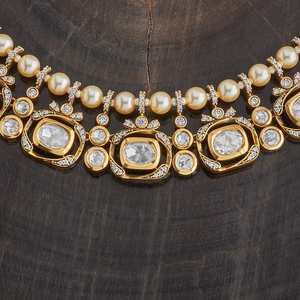Collier de mariage Kundan 177610 - Product Image 3