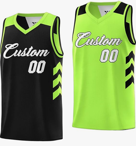 Conjunto de camiseta de baloncesto reversible personalizado, transpirable e impreso para tu propio equipo, ropa de hombre para ropa de baloncesto - Product Image 3