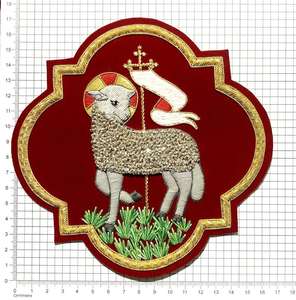 Meilleure qualité fil de lingot broches nouveau Design cuir brodé mode patchs en gros à bas prix Patch #007225934 - Product Image 1