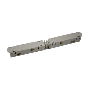 Connecteur de rail magnétique droit en aluminium blanc pour système d'éclairage sur rail magnétique LED commercial 48V - Vente en gros - Product Image 1