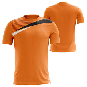Maillot de football personnalisé pour hommes, manches courtes, antibactérien, de haute qualité, respirant, vêtements de sport - Product Image 4
