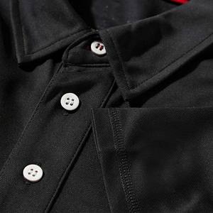 Personnalisé été nouveau Design hommes vintage chemises de sport à manches graphique vintage golf revers léger coupe ajustée plaine polo - Product Image 3