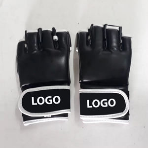 Gants de boxe MMA professionnels en gros 2024, cuir/PU de haute qualité, logo personnalisé, protection UV pour le sport/la salle de sport - Product Image 1