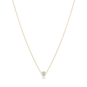 Collar con Dije de Piedra Blanca, Diseño Artesanal, Hecho a Mano en Turquía, Plata de Ley 925, Joyería para Mujer, Compromiso, Boda, Fiesta - Product Image 1