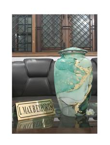 Handicraft Metal Adult Cremation Urns for Ashes Unique Design Customized Size <b>Funeral</b> <b>Supplies</b> - Product Image 5