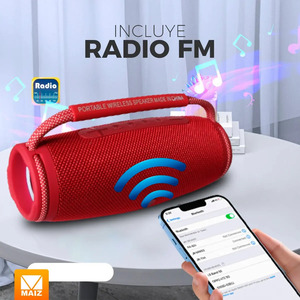 Bluetooth Speaker, Rechargeable USB <b>Wireless</b> LED <b>Light</b> Portable - Assorted Colors - Product Image 3