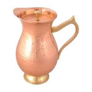 Wholesale Exclusive Quality <b>Copper</b> <b>Jug</b> with Handmade Finish & Smooth Surface Suitable for Home Use Restaurant and Gift Purpose - Product Image 3