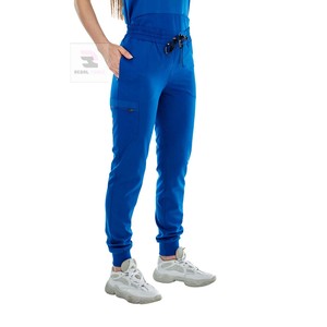 Pantalon de gommage médical tissé confortable avec poches - Product Image 4