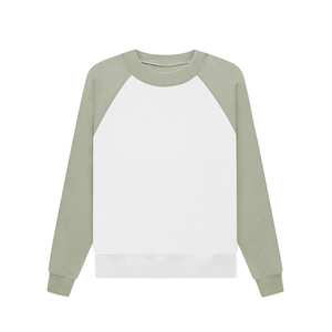 Unisex de alta calidad de manga larga raglán Tops 2025 personalizado suelto Sudadera con capucha estampado sudaderas cuello suéter al por mayor Tops de tela - Product Image 1