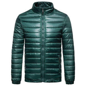 Blouson aviateur en toile décontracté pour hommes High Street hiver chaud respirant coupe-vent vêtements d'extérieur à capuche - Product Image 1
