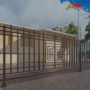 Designs élégants de clôtures en fer forgé pour les maisons et les jardins, conçues pour une durabilité à long terme, une sécurité et une beauté élégante - Product Image 4